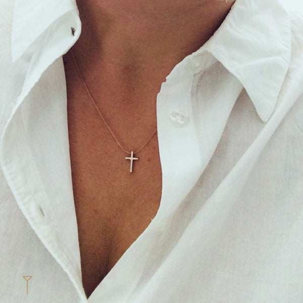 Necklace small cross TULUA | Flamingolandia
