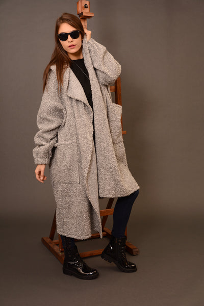 Wool oversized coat cardigan | Danellys u10e6 | Flamingolandia