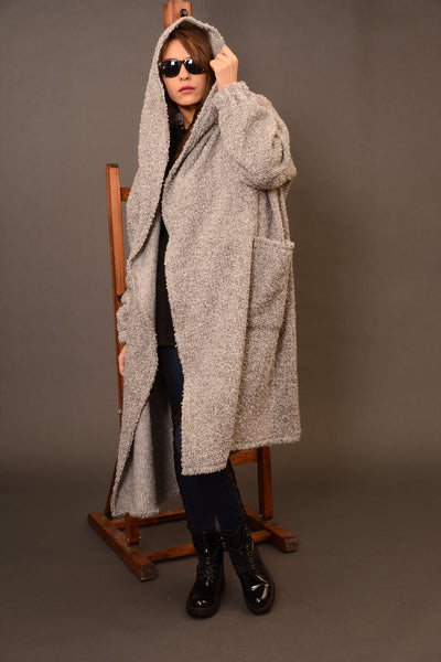 Wool oversized coat cardigan | Danellys u10e6 | Flamingolandia