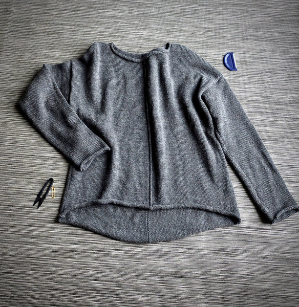 Warm long wool sweater  Shadow | VÉJA,knitted sweater | Women fashio shop|  Flamingolandia.online