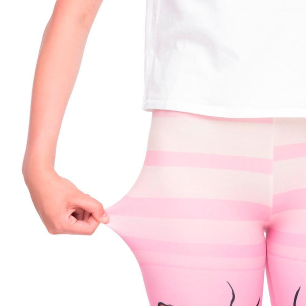 High Waist Woman Pants - Smoking Flamingos | Flamingolandia