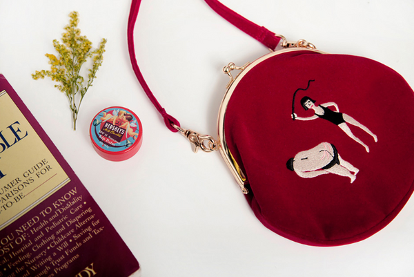 Vintage velvet round shape Original designed bag,Bag | Women fashio shop|  Flamingolandia.online