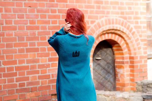 Warm long wool sweater About freedom | VÉJA,knitted tunic | Women fashio shop|  Flamingolandia.online