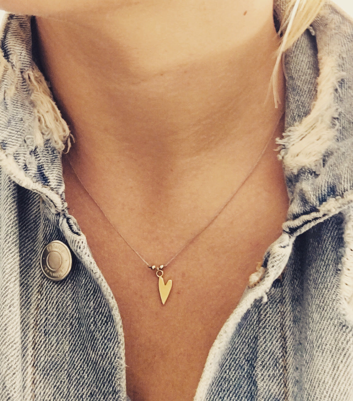 Necklace pendant Heart TULUA | Flamingolandia