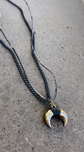 Moon necklace TULUA accessories | Flamingolandia