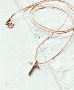 Necklace small cross TULUA | Flamingolandia