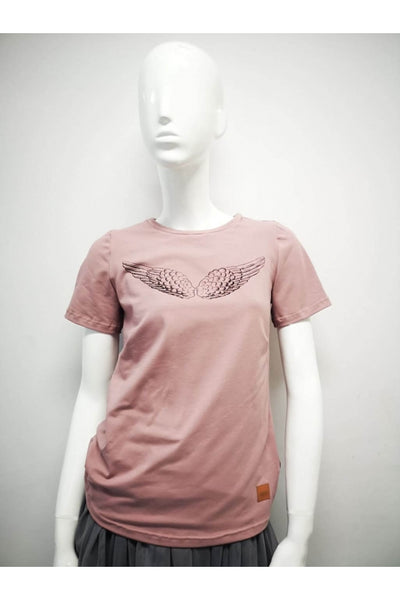 Breastfeeding T-Shirt  - Kiss Wings! | Flamingolandia