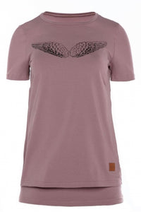 Breastfeeding T-Shirt  - Kiss Wings! | Flamingolandia