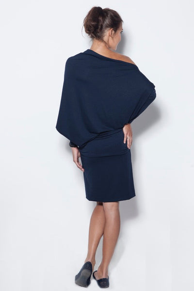 Deep blue evening maxi dress,dress | Women fashio shop|  Flamingolandia.online