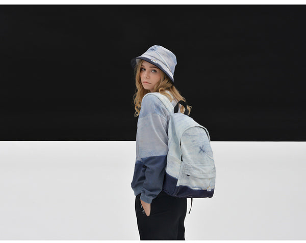 Canvas backpack - To the sky | Flamingolandia
