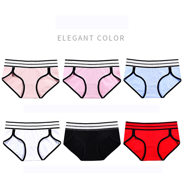 Cute Patchwork Underwear Short Pants | 6 colors to choose | Flamingolandia