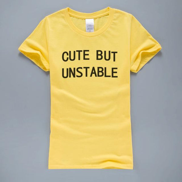 T-shirt - Cute But Unstable | Flamingolandia