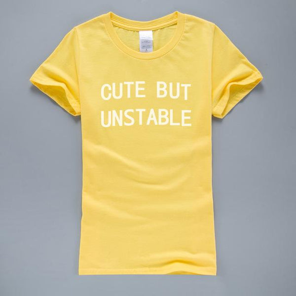 T-shirt - Cute But Unstable | Flamingolandia