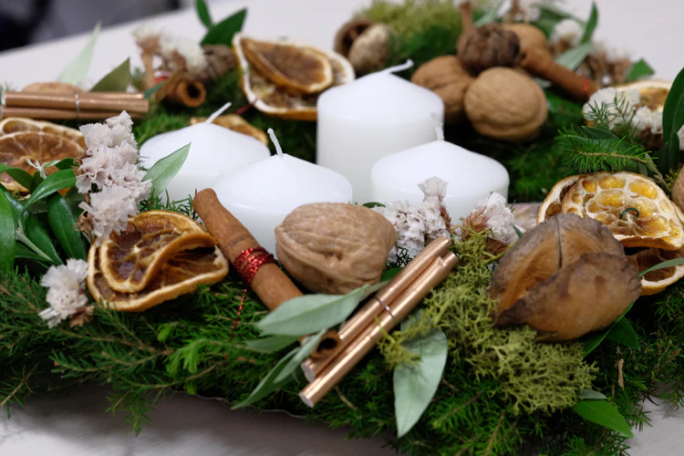 Christmas wreath is something very special that brings a Christmas mood to Your home.