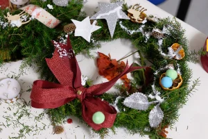 Christmas wreath is something very special that brings a Christmas mood to Your home.