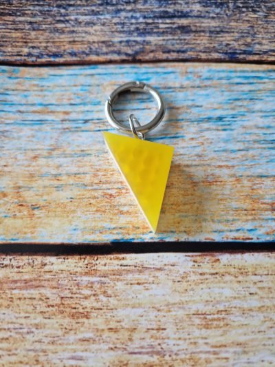 Keychain | honeycomb triangle