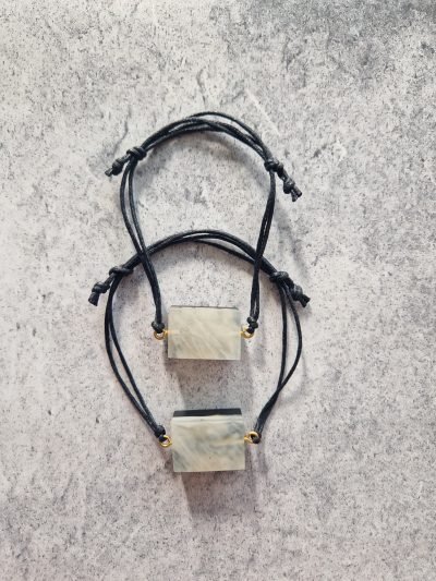 Bracelets | Friendship black and white