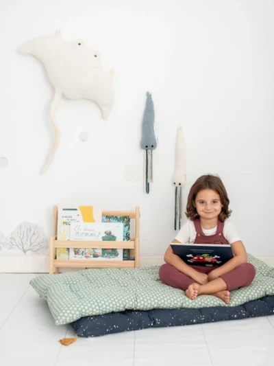 Pack White Manta Ray and Mini Octopus