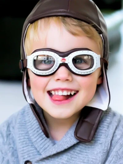 Racing Cap and Goggles
