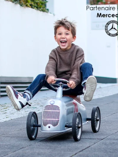 Maxi Ride-On For Children Mercedes Silver Arrow