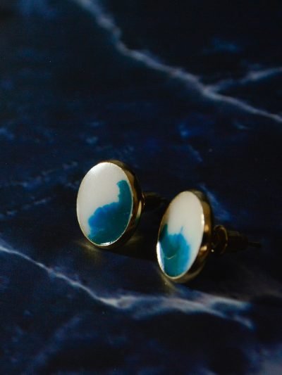 Earrings | Turquoise wave