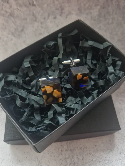 Cufflinks  | Amber sands