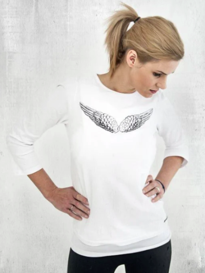 Nursing top - Angel wings!