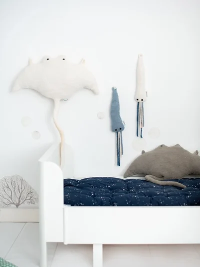 Pack Manta Ray and Mini Octopus