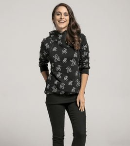 Breastfeeding hoodie with zippers - Balloon dog!