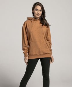 Nursing top hoodie - Mustard!