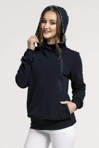 Breastfeeding hoodie with zippers - Jungle mind!