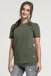 Breastfeeding T-shirt - KHAKI