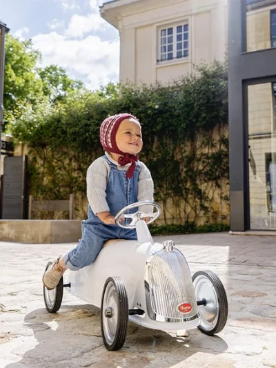 Maxi White Ride-On For Children - Riders Collection